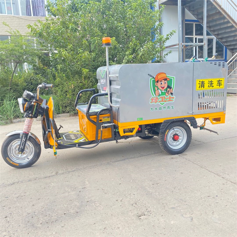 宝鸡电动高压冲洗车CX700A（不锈钢箱体）