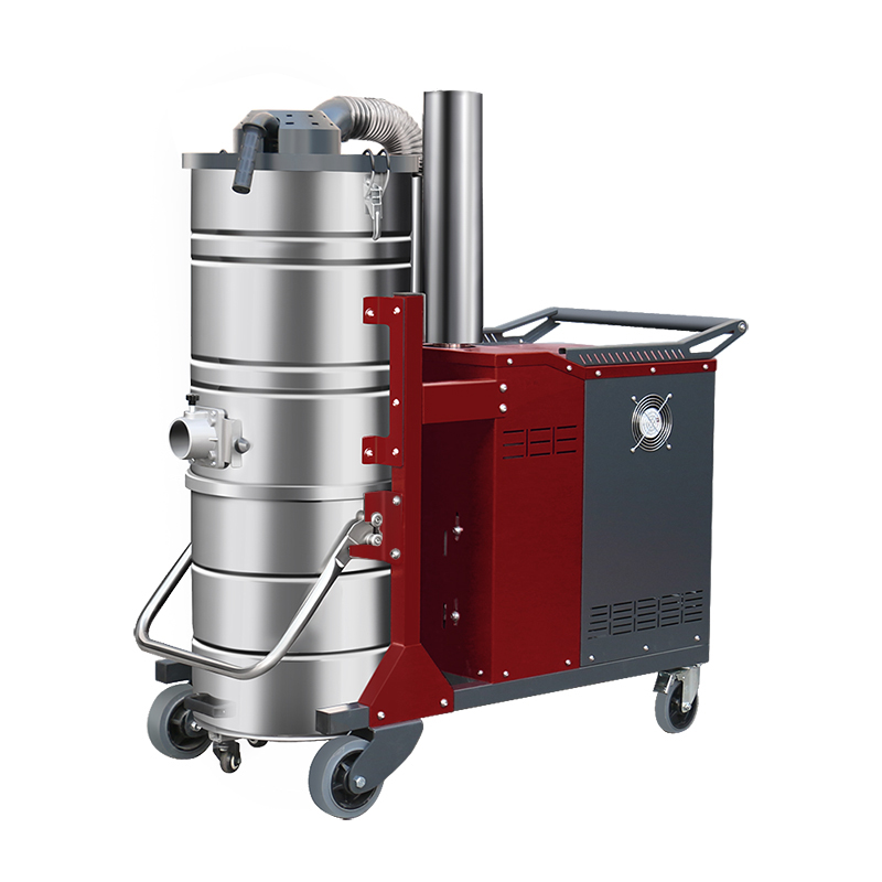 宝鸡坦洁380V 双桶手动反吹工业吸尘器X8系列